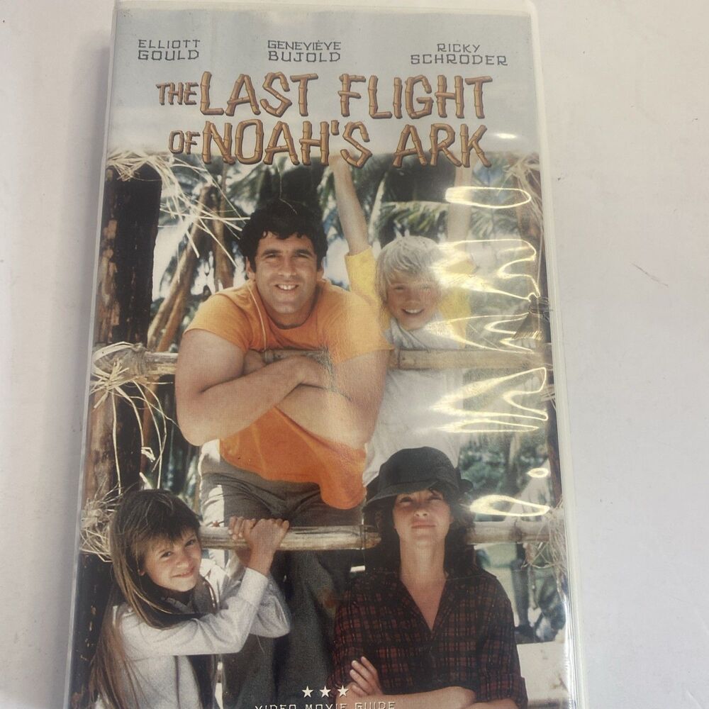 The Last Flight of Noah's Ark (1980) VHS Disney clamshell Ricky Schroder